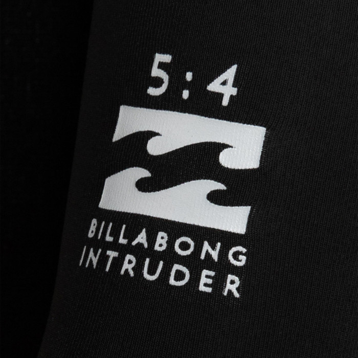 2023 Billabong Mnner Intruder 5/4mm Rckenreiverschluss Neoprenanzug ABYW100204 - Black